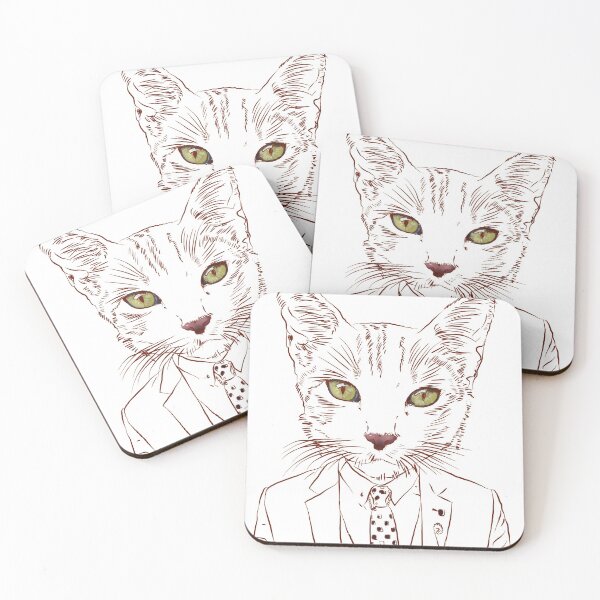 Item preview, Cat eyes in a suit designed and sold by tqueen.