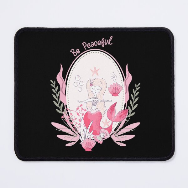 Item preview, Be Peaceful Mermaid Style Design designed and sold by darknessjeff86.