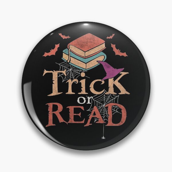 Item preview, Librarian Trick or Read Funny Halloween Pun for Book Lover Bookworm Vintage Spooky Art designed and sold by alenaz.