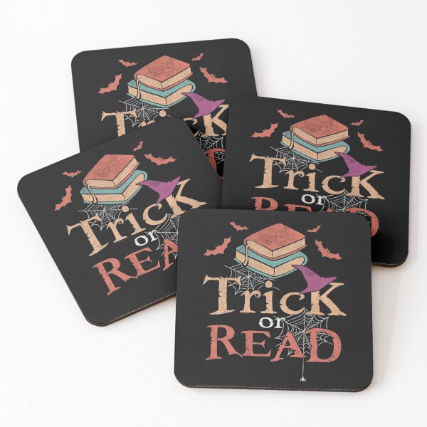 Item preview, Librarian Trick or Read Funny Halloween Pun for Book Lover Bookworm Vintage Spooky Art designed and sold by alenaz.