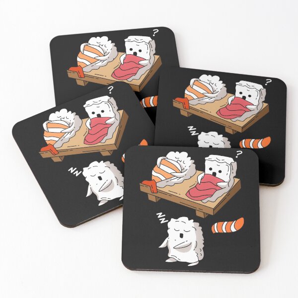 Item preview, Funny Sleepwalking Sushi Japanese Foodie designed and sold by CQCankdesign.