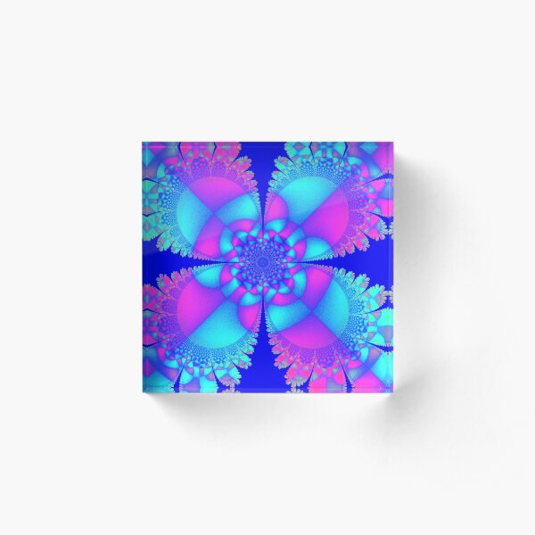 Four Leaf Clover Acrylic Block