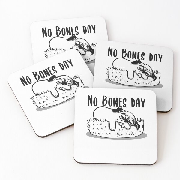 Item preview, No Bones day Pug Meme designed and sold by SusanaDesigns.