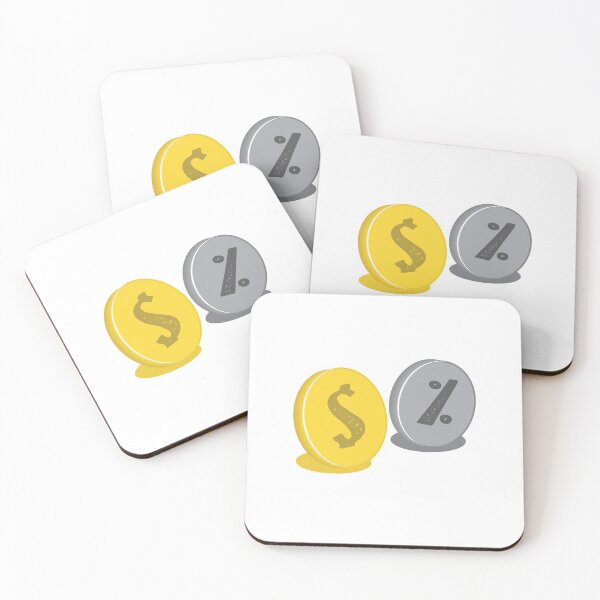 Item preview, Dollars coins and a percentage designed and sold by jazzydevil.