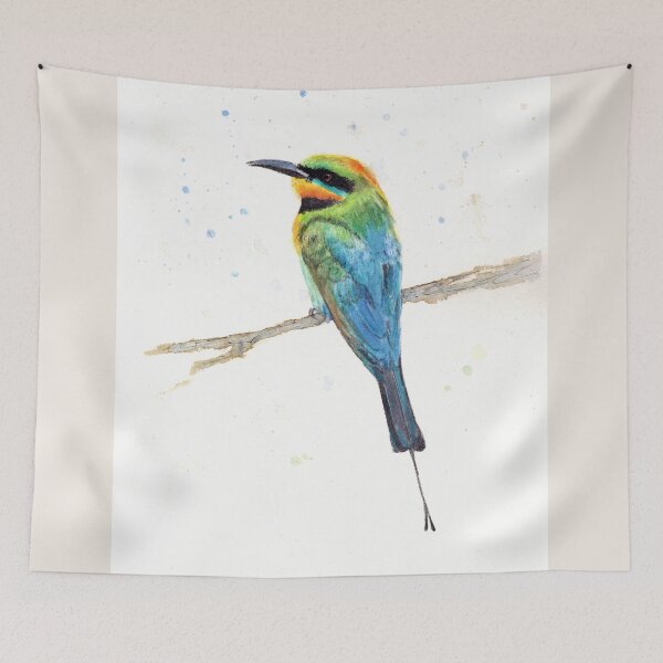 Item preview, Rainbow Bee Eater Bird designed and sold by Kathryn Price.