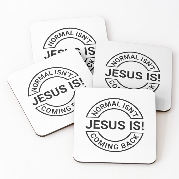 Item preview, Normal isn't coming Back Jesus is! | Jesus Christ T-shirt designed and sold by Billium Halder.