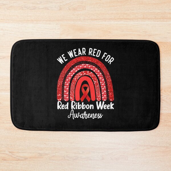 Item preview, We Wear Red For Red Ribbon Week Awareness Rainbow designed and sold by hypertee-design.