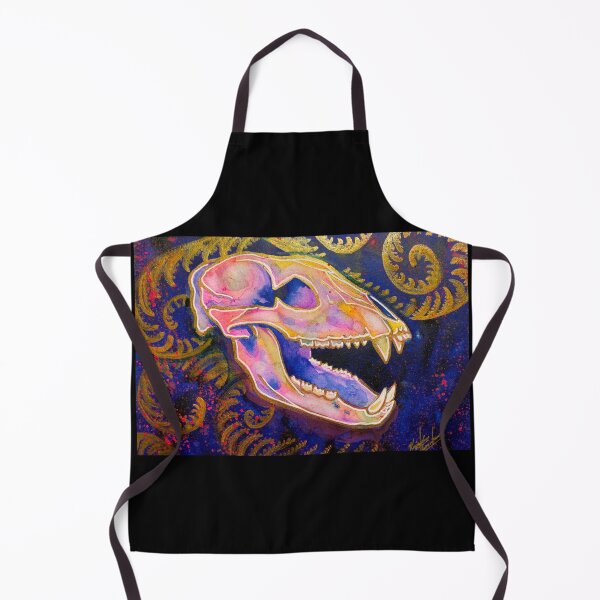 Item preview, Black Bear Watercolor Skull designed and sold by Kristin (Thornton) Barker.