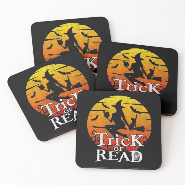Item preview, Trick or Read Halloween Witch Reading A Book Funny Bookworm Costume  designed and sold by alenaz.