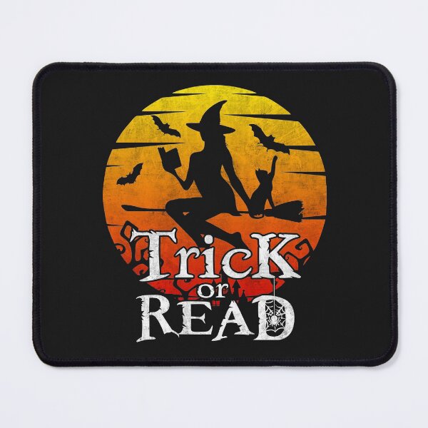 Item preview, Trick or Read Halloween Witch Reading A Book Funny Bookworm Costume designed and sold by alenaz.