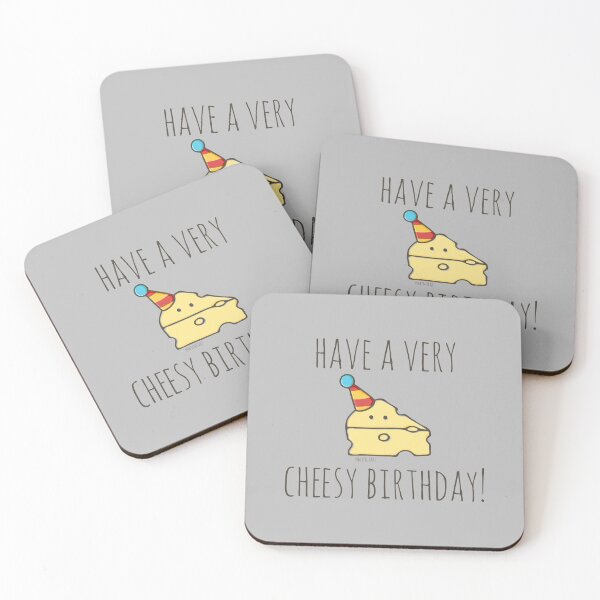 Item preview, Have A Very Cheesy Birthday! designed and sold by myndfart.