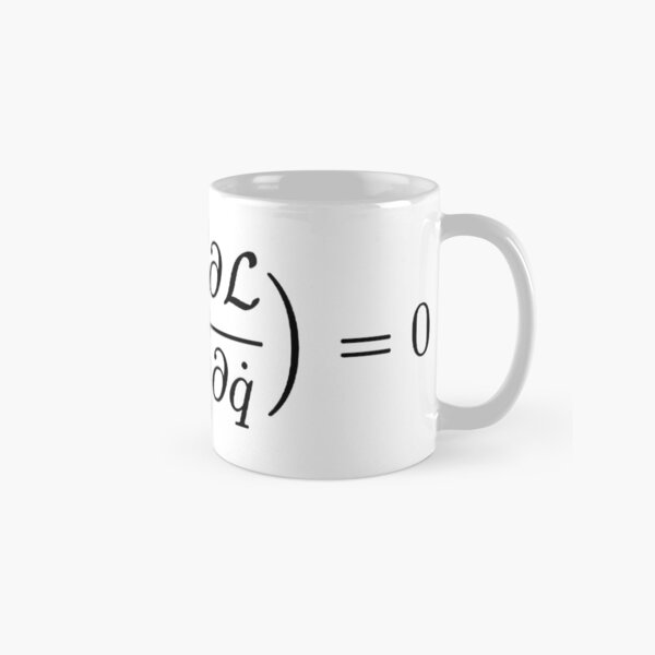 Item preview, euler lagrange equation, physics and science basics designed and sold by NoetherSym.