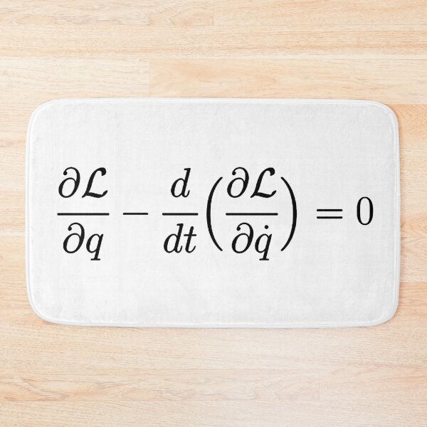 Item preview, euler lagrange equation, physics and science basics designed and sold by NoetherSym.
