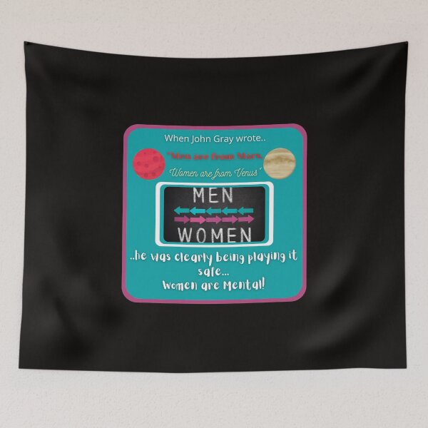 Item preview, Men v Women Funny Design designed and sold by CoyoteGifts.