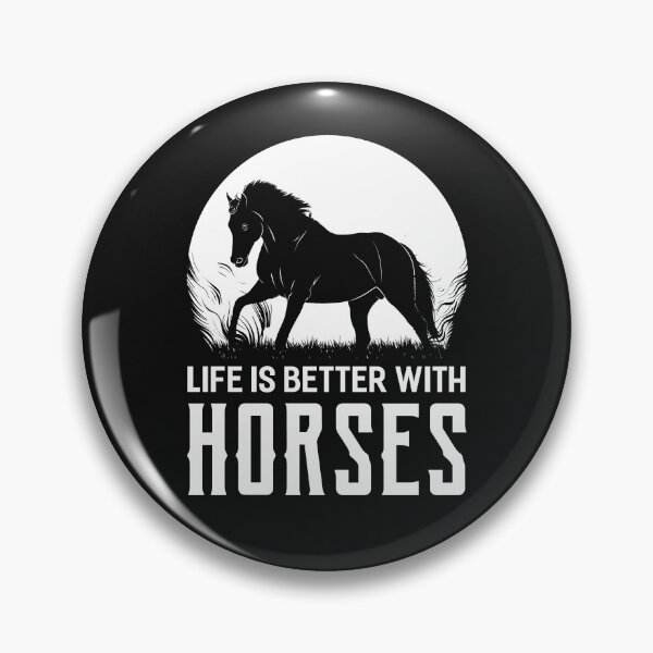 Item preview, Life Is Better With Horses - Alpine Eagle designed and sold by FastTrackPhotog.