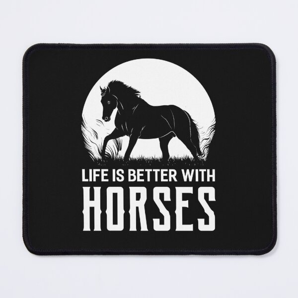 Item preview, Life Is Better With Horses - Alpine Eagle designed and sold by FastTrackPhotog.