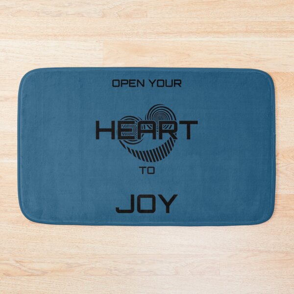 Item preview, Open Your Heart to Joy (Black text)    designed and sold by Earl-DSNCA.
