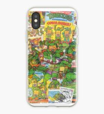 Vintage Comic Teenage Mutant Held Schildkröten iPhone-Hülle & Cover