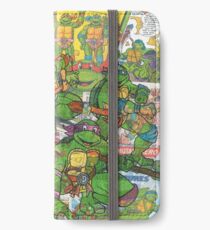 Vintage Comic Teenage Mutant Hero Turtles iPhone Wallet/Case/Skin
