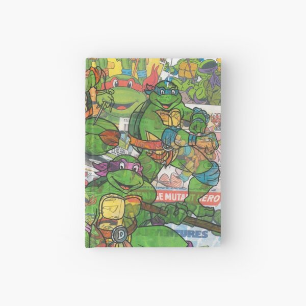 Vintage Comic Teenage Mutant Hero Turtles Hardcover Journal