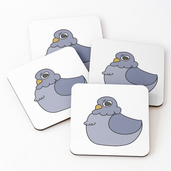 Item preview, angry pidgeon  designed and sold by CottageGremlinn.