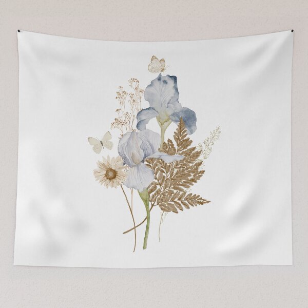 Item preview, Soft Nature Floral and Butterflies designed and sold by meggydesigns.