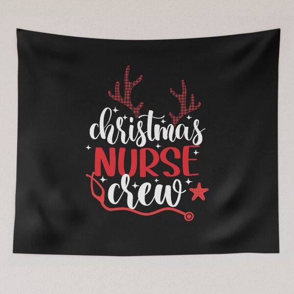 Item preview, Christmas Nurse Crew Stethoscope Reindeer Buffalo Plaid Gifts for Nurses designed and sold by clothesy7.