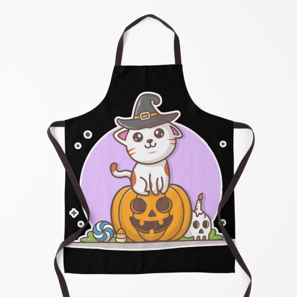 Item preview, witch cat meoween designed and sold by Riazzzy.