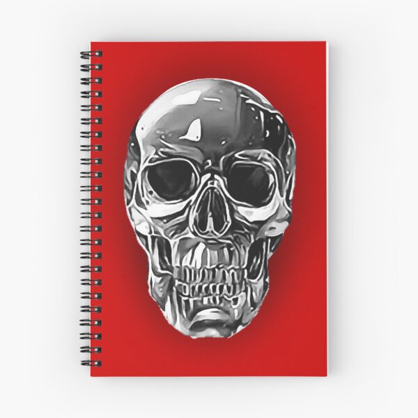 Item preview, Grey skull designed and sold by Gretel Moss.