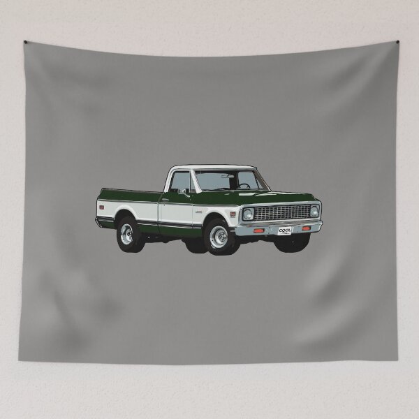 Item preview, Deep Green 67-72 Green C Truck designed and sold by CoolRide.