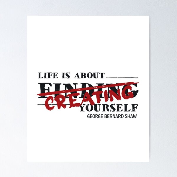 Item preview, Creating Yourself: George Bernard Shaw  designed and sold by TKsuited.