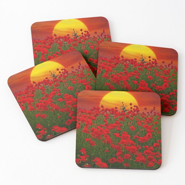 Item preview, At the Going Down of The Sun - Poppies at Sunset designed and sold by Martyn R Arnold Fine Art Nature & Landscape Photography.