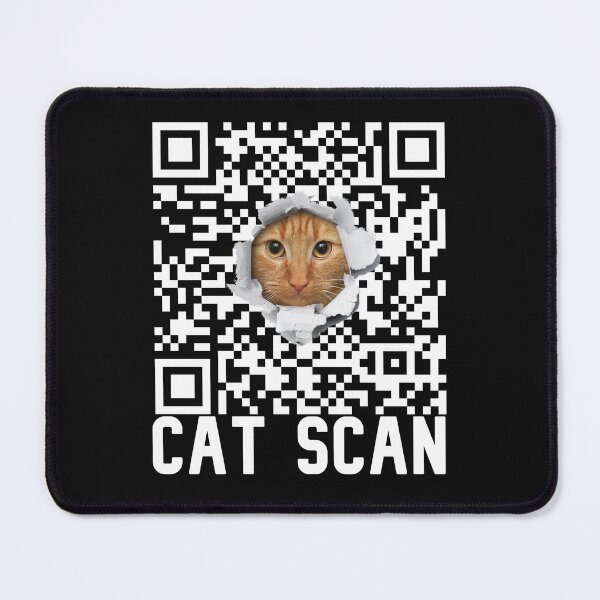 Item preview, Cat Scan Qr Generator, Cat Pate Vintage designed and sold by DiensDesign.