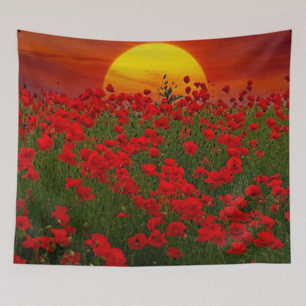 Item preview, At the Going Down of The Sun - Poppies at Sunset designed and sold by Martyn R Arnold Fine Art Nature & Landscape Photography.