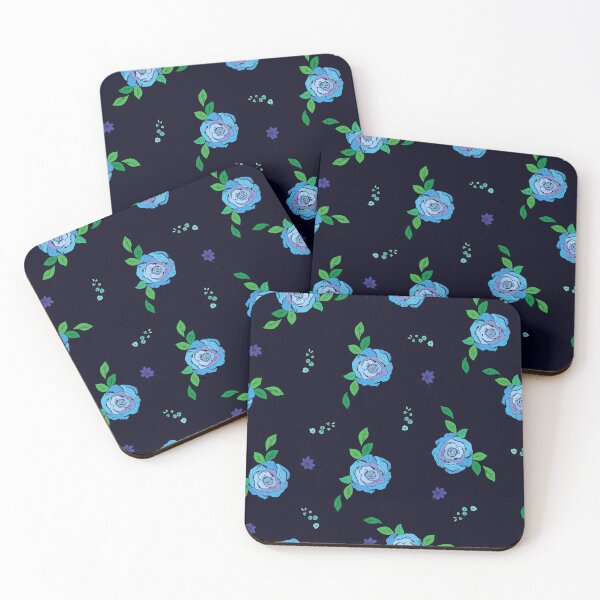Item preview, Blue roses pattern  designed and sold by irisman.