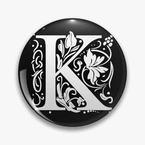 Item preview, Illuminated Initial K designed and sold by rogue-design.