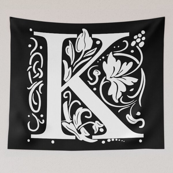 Item preview, Illuminated Initial K designed and sold by rogue-design.