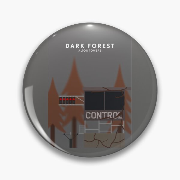 Artikelvorschau, Alton Towers Dark Forest Print entworfen und verkauft von Earl-DSNCA.