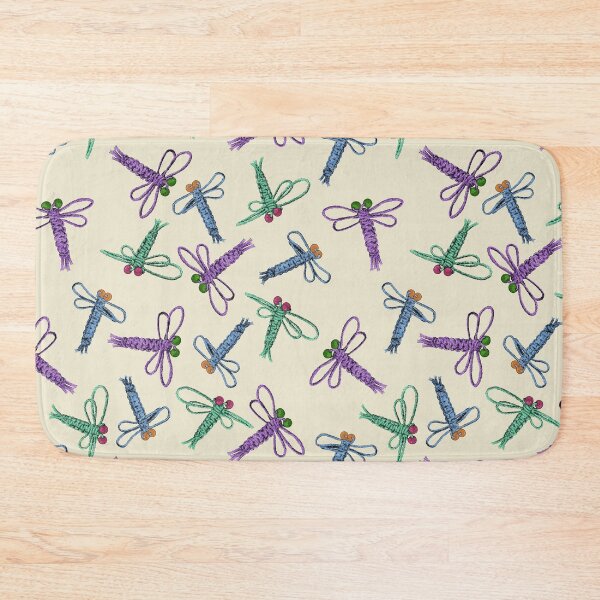Item preview, Macrame Dragonflies - Beige background designed and sold by Jana Šlesaríková.
