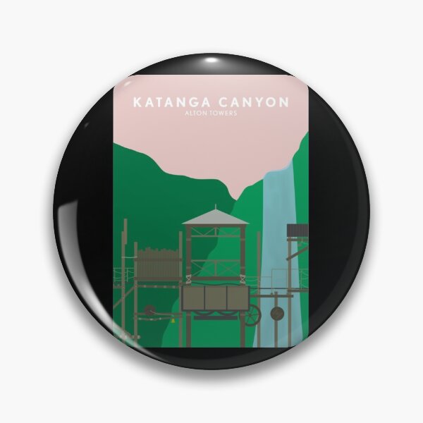 Item preview, Alton Towers Katanga Canyon Print   designed and sold by Earl-DSNCA.