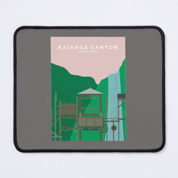 Item preview, Alton Towers Katanga Canyon Print designed and sold by Earl-DSNCA.