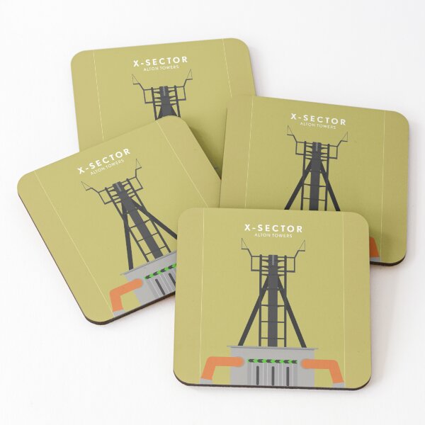 Item preview, Impresión del sector X de Alton Towers designed and sold by Earl-DSNCA.