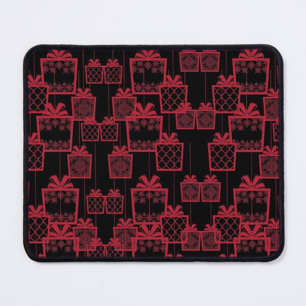 Item preview, Christmas Presents Pattern (Red & Black) designed and sold by whereisOlga_.