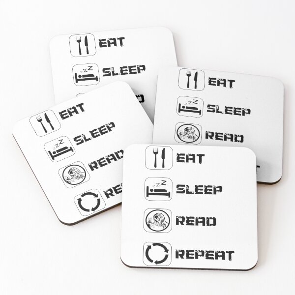 Item preview, Eat Sleep Read Repeat designed and sold by classy-shop.