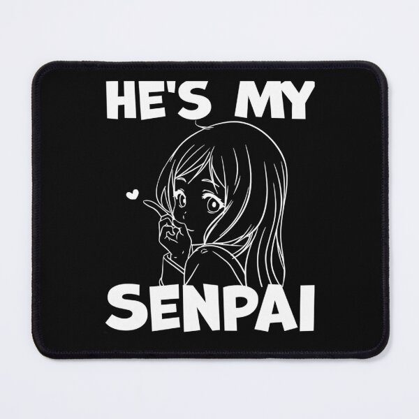 Item preview, He_s My Senpai Funny Anime Matching Couple Girlfriend Gift designed and sold by CQCankdesign.