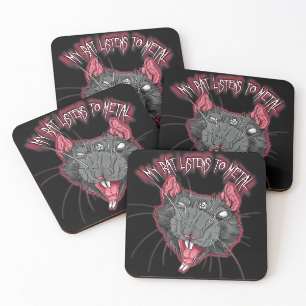 Item preview, My Rat Listens Metal designed and sold by LadyWolf-Art.