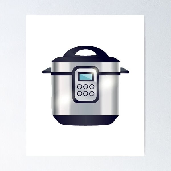 Cute Funny Rice Cooker Must Have Kitchen Appliance Poster for Sale by  ultra-cute