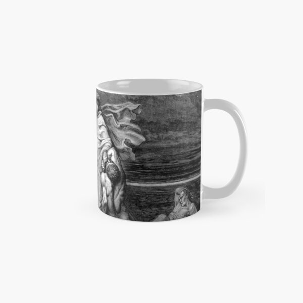 High Res Gustave Doré Virgil Pushes Filippo Argenti back into the River Styx 1860 Classic Mug