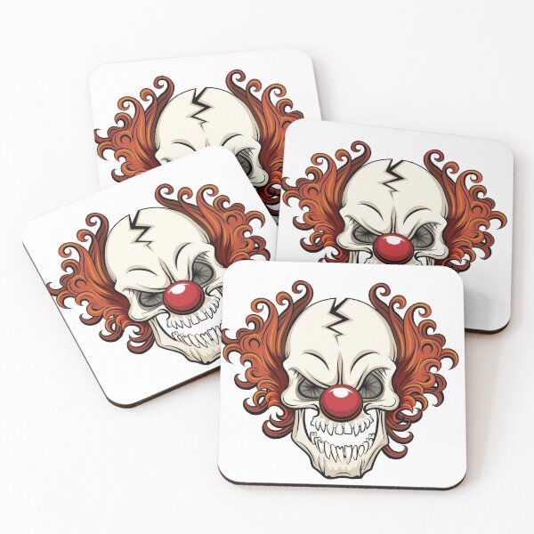 Item preview, scary clown halloween designed and sold by naturehikers.