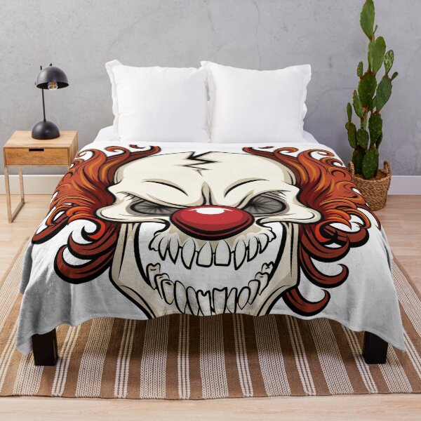 Item preview, scary clown halloween designed and sold by naturehikers.